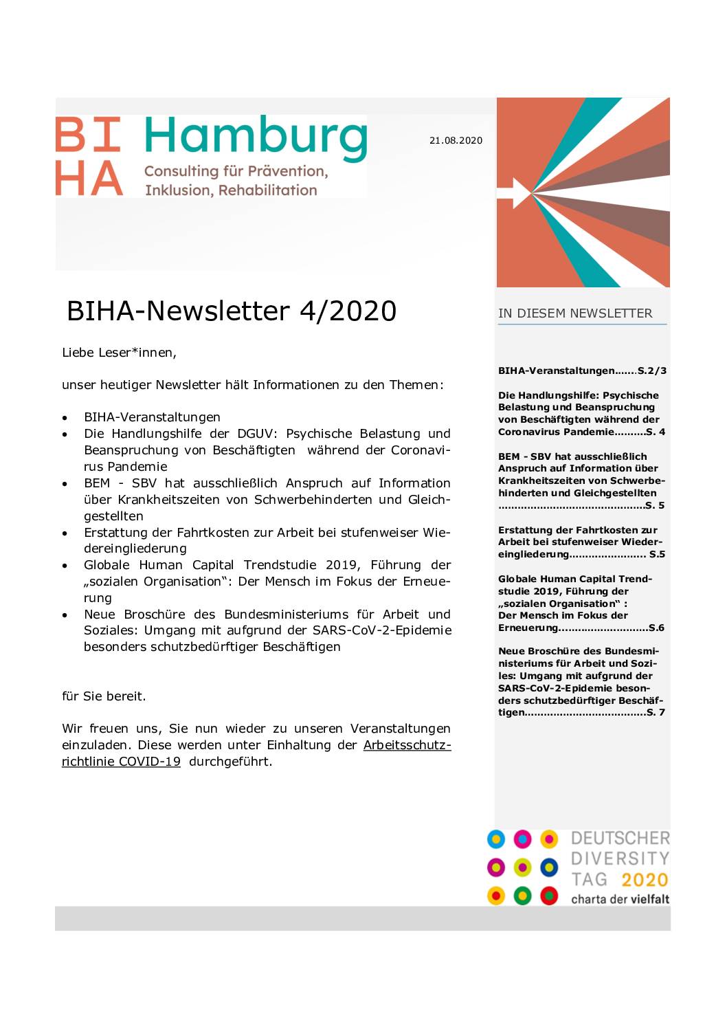 BIHA-Newsletter 4_2020.