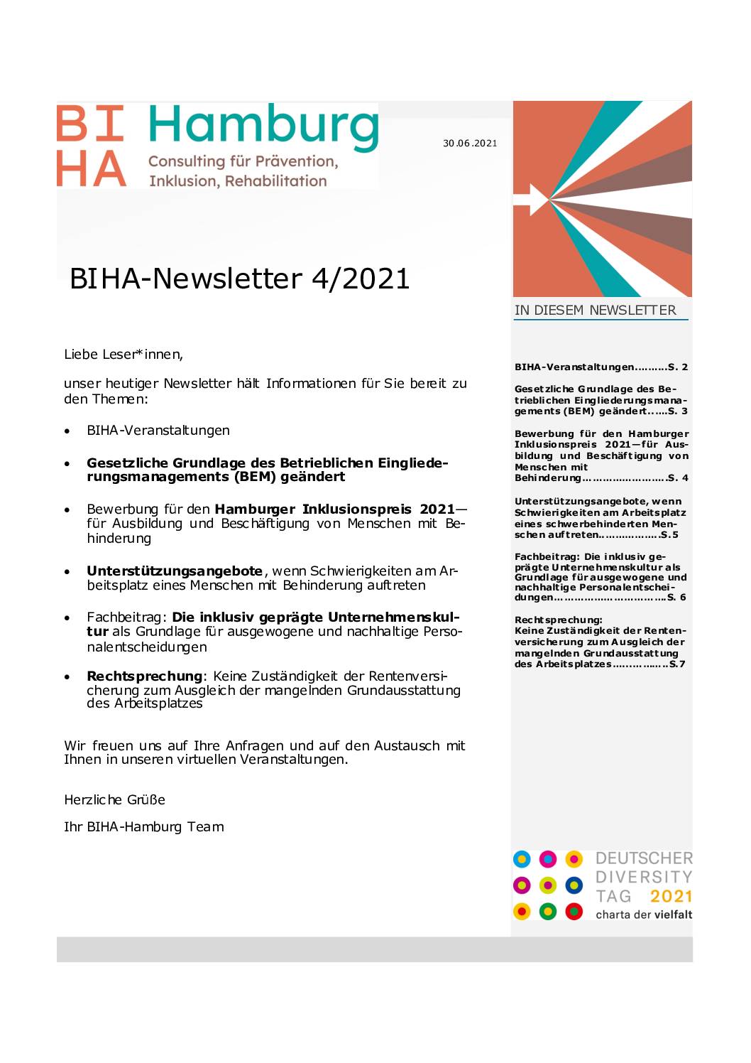 BIHA Newsletter 4_2021